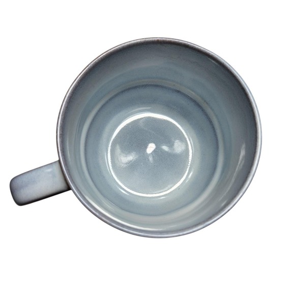 Boston Warehouse Stacking Up Stoneware 16 Oz Blue White Stacking Mugs *read Desc - Picture 10 of 14